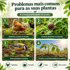 🌱 Cobertura Protetora para Plantas – Reutilizável e Fácil de Instalar