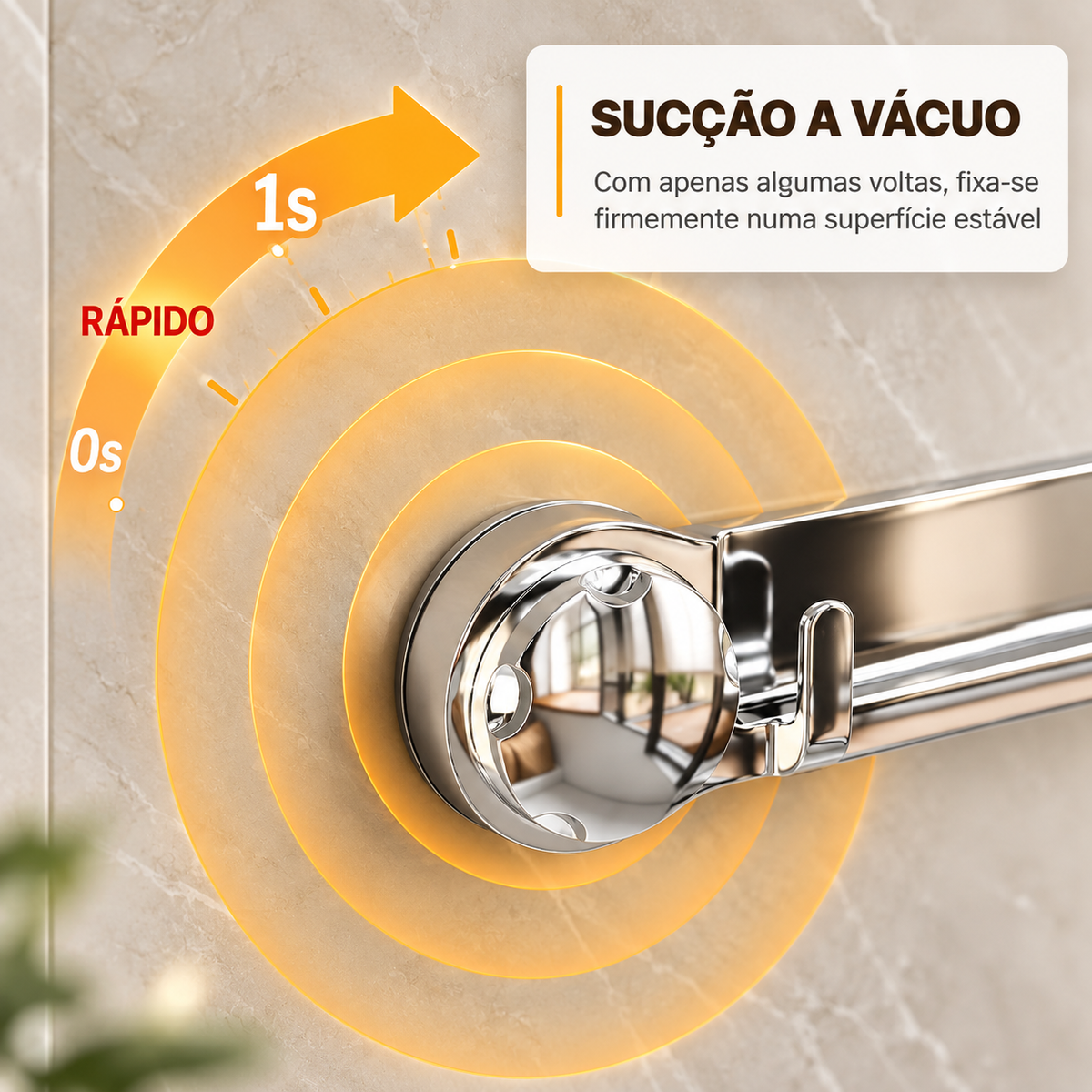 [🎁 70% DE DESCONTO] Suportes de aço inoxidável com 5 ganchos, práticos e capazes de suportar até 20 kg.