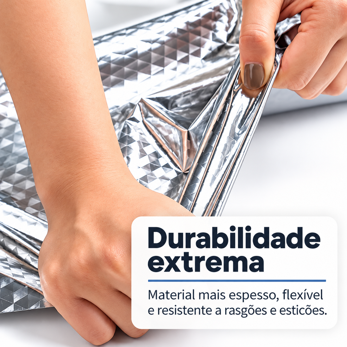 🎉 ATÉ 70% DE DESCONTO | Rolo Protetor de Alumínio Autocolante 10m – Cobertura Duradoura para Todas as Superfícies