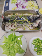 🇵🇹 Bandeja de cozedura direta em aço inoxidável 304 maciço da Alemanha (3,5 Litros)