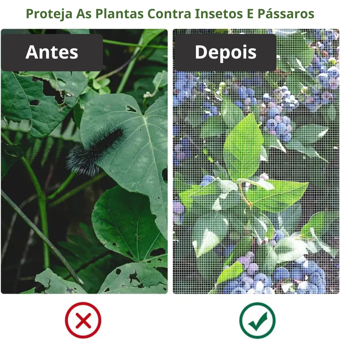 Sacos de Malha Respiráveis para Proteção de Frutas e Vegetais | Reutilizáveis