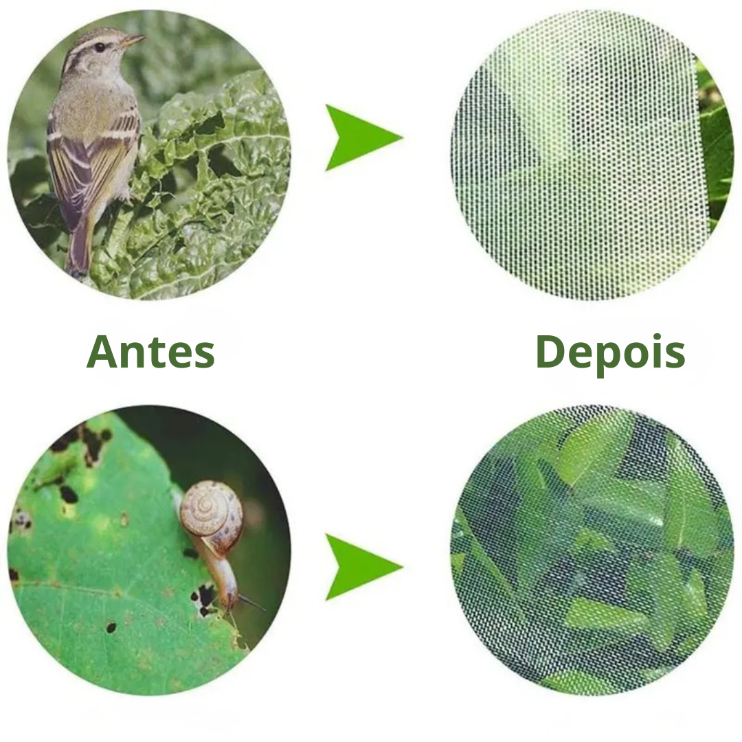 Sacos de Malha Respiráveis para Proteção de Frutas e Vegetais | Reutilizáveis