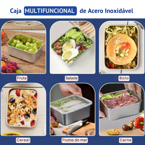 GonBox 304. Geladeira Organizada – Conservação 5 Vezes Mais Duradoura