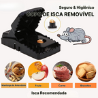 BestSeller™ - Armadilha de Prensar para Ratos – Armadilha Robusta e de Alta Resistência