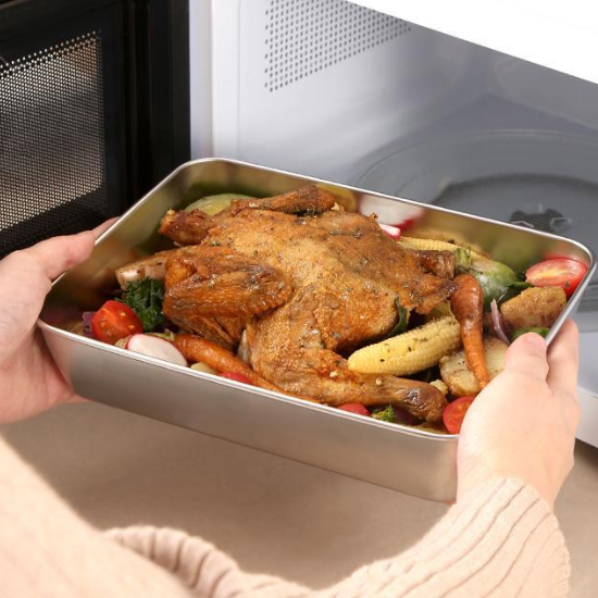 [SET 6 + 🎁 3 Grátis] A caixa de aço inoxidável 304 mantém os alimentos frescos até 1 mês