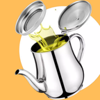 Garrafa De Óleo Em Aço Inoxidável 304 Com Filtro, Especial Para Cozinha