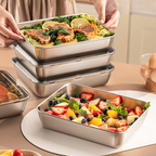 🇵🇹 Recipiente para alimentos em aço inoxidável AISI 304 – 2000 ml