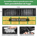 🐁 Armadilha Adesiva Profissional XXL para Ratos – 120 × 28 cm