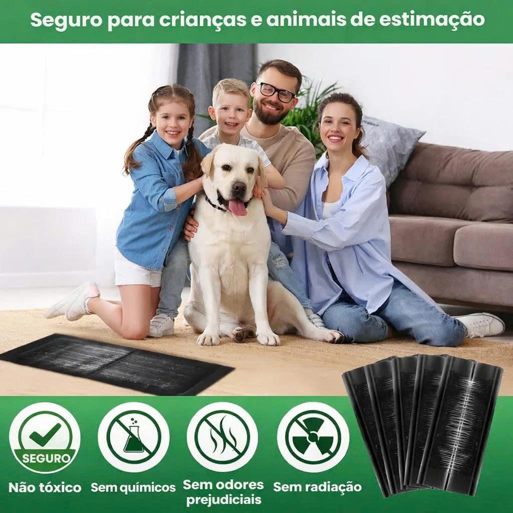 🐁 Armadilha Adesiva Profissional XXL para Ratos – 120 × 28 cm
