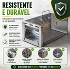 BestSeller™ - Gaiola Armadilha Humana Para Ratos, Ratinhos E Esquilos Vivos