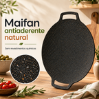 Frigideira de pedra Maifan antiaderente de 6 camadas compatível com fogões de indução IH