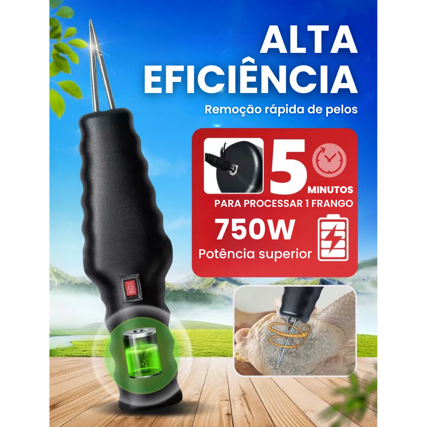 🇵🇹 Depenadora portátil de alta potência