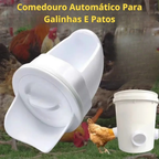 ⚡Porta De Alimentação Automática Para Galinhas E Patos Para Todos Os Tipos De Baldes – Inclui Broca Serra Copo