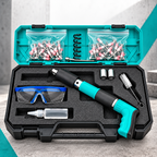 🎁 70% DE DESCONTO | Pistola de Pregos de Nova Geração para Todos os Tipos de Materiais + 50 Pregos Incluídos