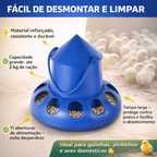 🐓Alimentador automático para galinhas, patos e gansos – grande capacidade, economia de ração