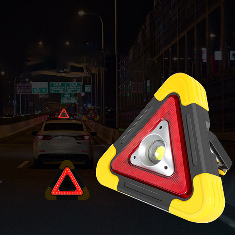 (SUPER OFERTA) Triângulo De Emergência Para Automóvel Com Luz LED Integrada