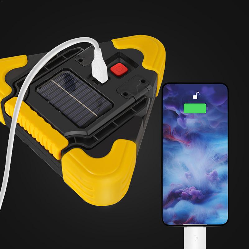 (SUPER OFERTA) Triângulo De Emergência Para Automóvel Com Luz LED Integrada