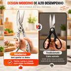 🎁 70% DE DESCONTO | Tesoura de aço premium importado da República Federal da Alemanha