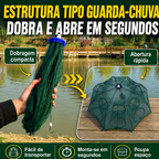 🐠 Rede Armadilha De Pesca Dobrável 96 Cm | 16 Entradas Multifuncionais