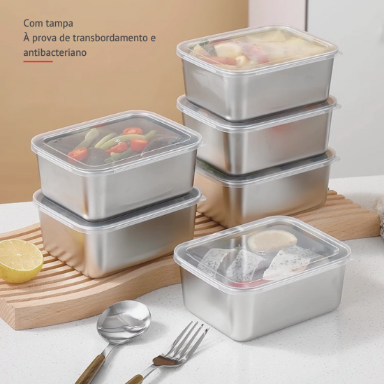 GonBox 304. Geladeira Organizada – Conservação 5 Vezes Mais Duradoura