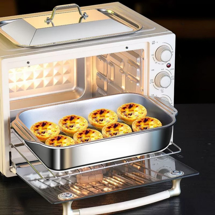 Panela de Aço Inoxidável Maciço 304 (3,5 L) – Apta para Todos os Tipos de Fogão | 70% de Desconto!