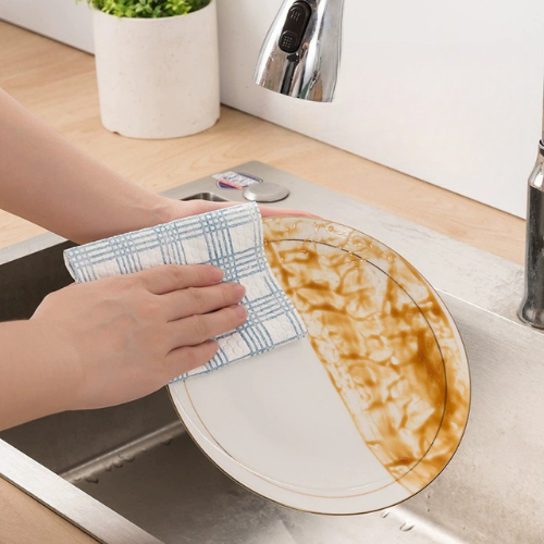 ⚡ Pano de Cozinha em Rolo, Não Solta Fiapos, Não Absorve Óleo, Pano Especial para Cozinha, Uso a Seco e Úmido, Pano Multiuso