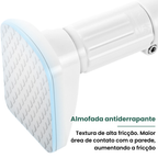 Barra telescópica ajustável e multifuncional sem perfuração, que se estende até 160 cm (NEW)