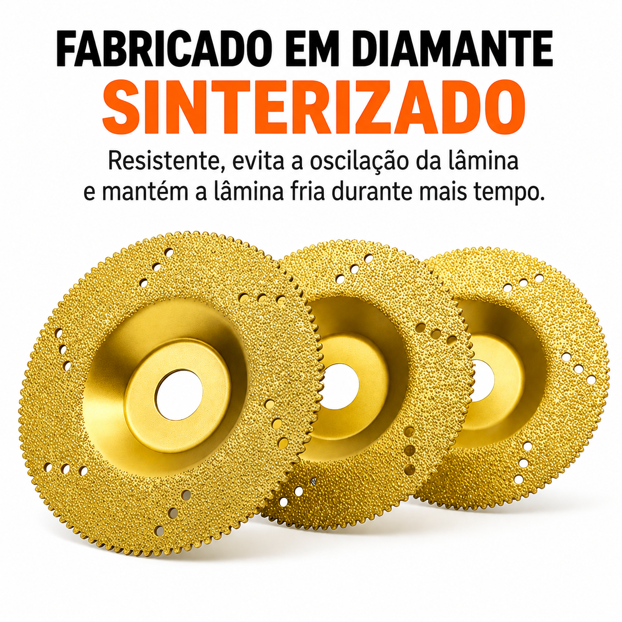 Disco Diamantado 5 em 1 – Corta, Lixa e Molda em Segundos