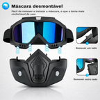 ⚡ Máscara de Soldagem com Escurecimento Automático 0,1 ms – Desmontável em 2 Peças, Proteção Total