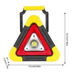 (SUPER OFERTA) Triângulo De Emergência Para Automóvel Com Luz LED Integrada