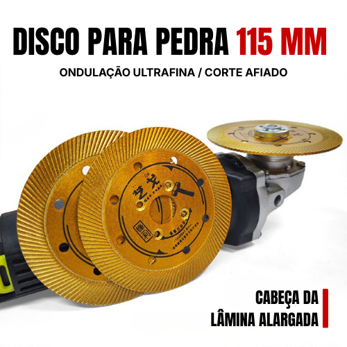 ⚡ Disco de Corte Diamantado Multifunções 5 em 1 – Corte, Desbaste, Abertura de Ranhuras, Modelagem e Acabamento de Superfícies