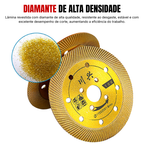 ⚡ Disco de Corte Diamantado Multifunções 5 em 1 – Corte, Desbaste, Abertura de Ranhuras, Modelagem e Acabamento de Superfícies