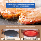 🔥Frigideira antiaderente multifuncional de 6 camadas, compatível com placas de indução