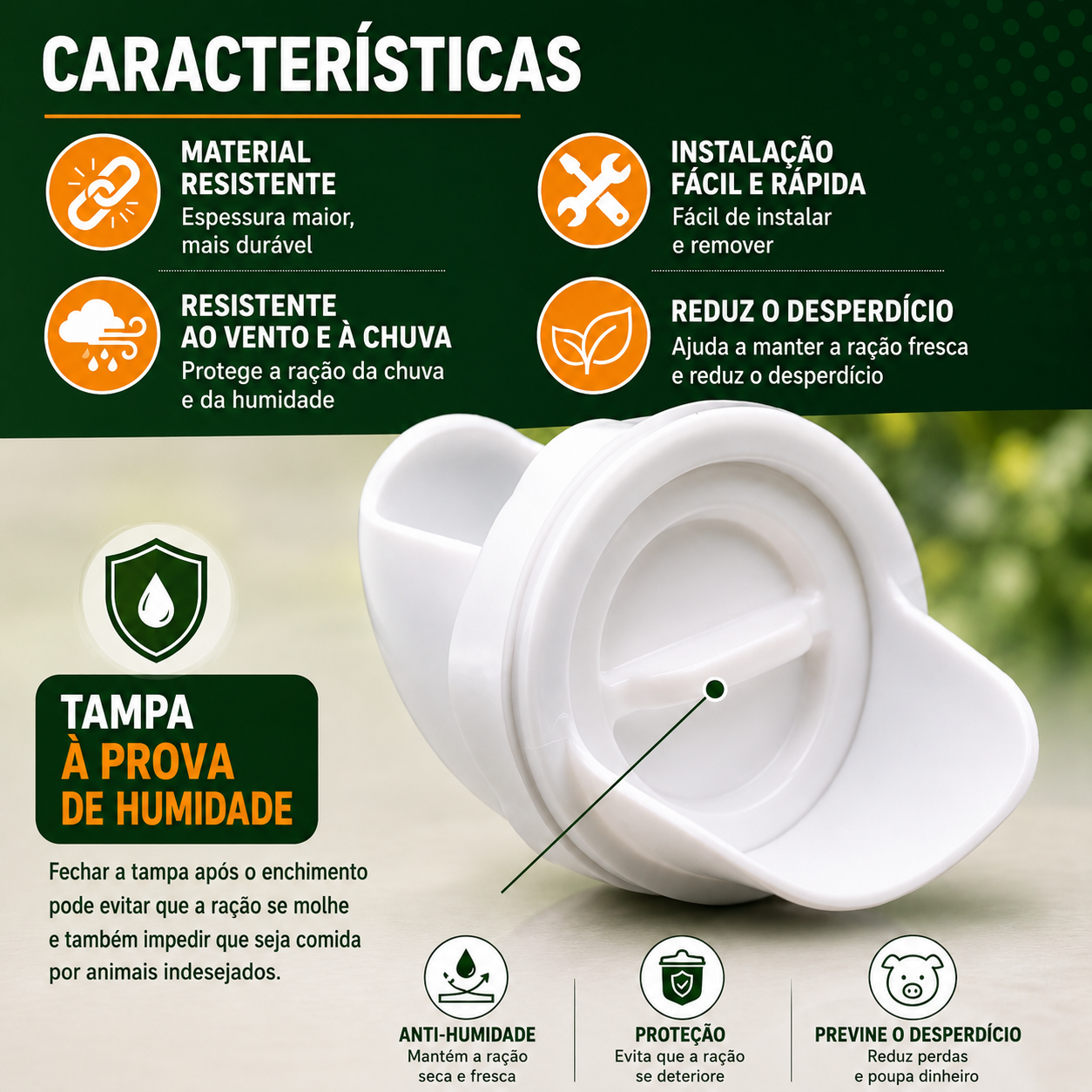 ⚡ Kit Alimentador Para Aves De Capoeira