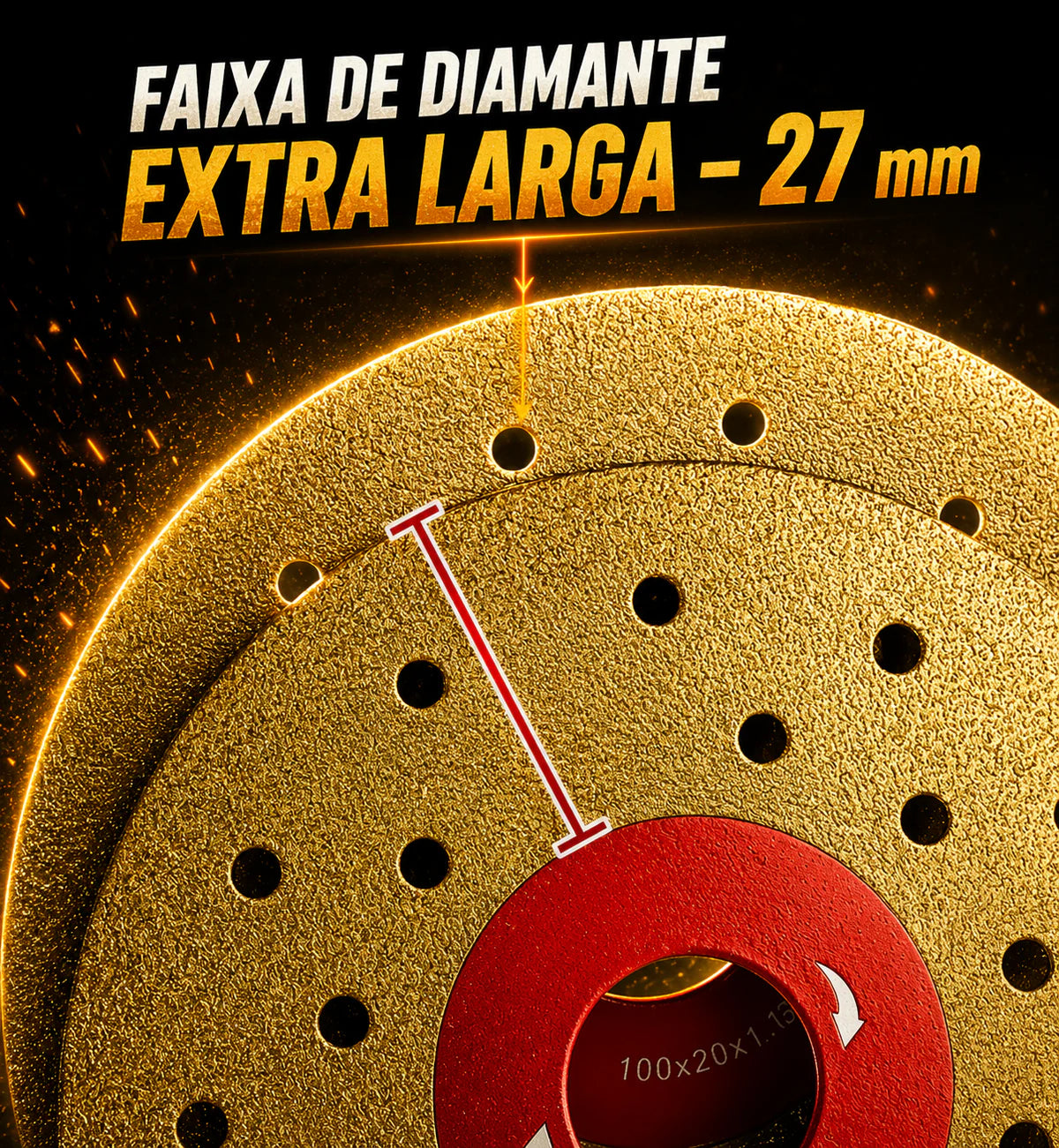 ✨Disco De Corte E Desbaste De Diamante 2 Em 1 Multifuncional Premium