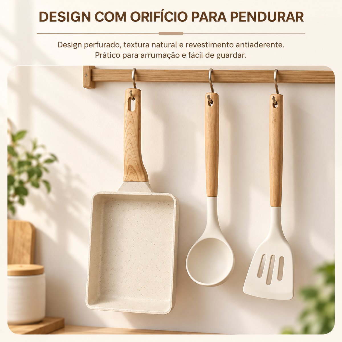 🍳 Frigideira de Pedra Multifunções | Antiaderente e compatível com todos os fogões: gás, elétrico, indução, entre outros...