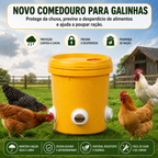 ⚡ Kit Alimentador Para Aves De Capoeira