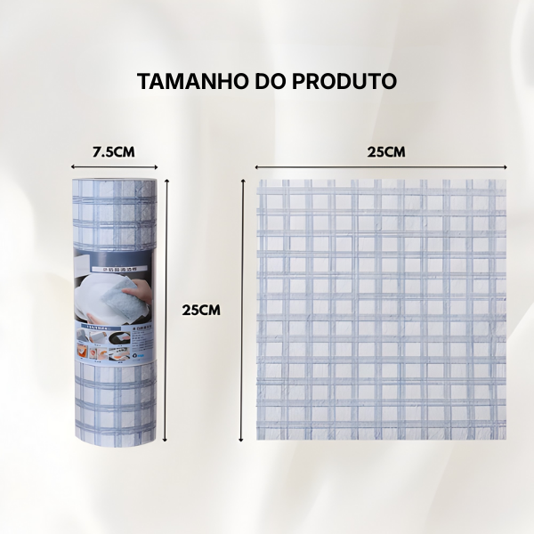 ⚡ Pano de Cozinha em Rolo, Não Solta Fiapos, Não Absorve Óleo, Pano Especial para Cozinha, Uso a Seco e Úmido, Pano Multiuso