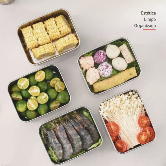 GonBox 304. Geladeira Organizada – Conservação 5 Vezes Mais Duradoura