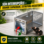 BestSeller™ - Gaiola Armadilha Humana Para Ratos, Ratinhos E Esquilos Vivos
