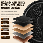 Frigideira Antiaderente de Pedra Maifan 6 Camadas – Todos os Tipos de Fogão (Indução, Gás e Vitrocerâmica)