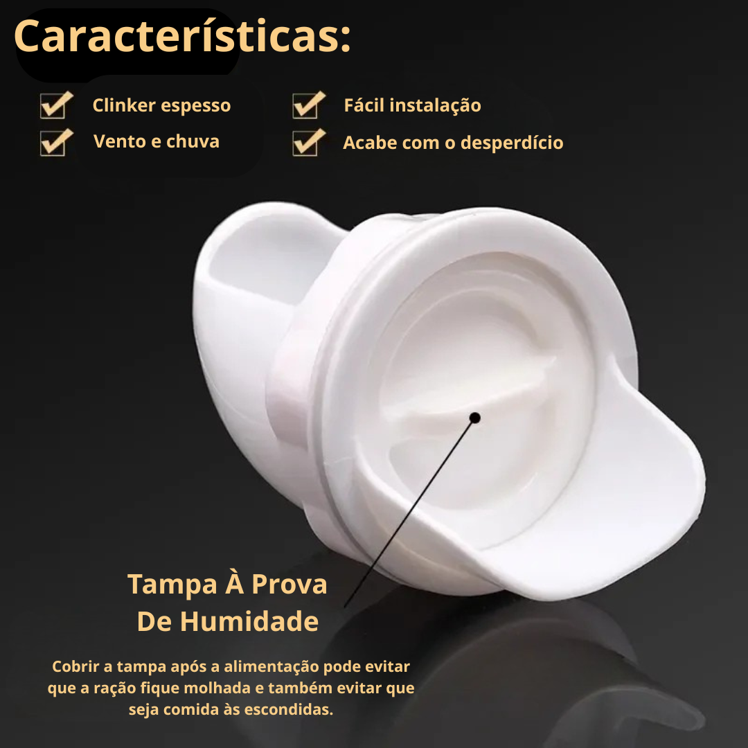 ⚡Porta De Alimentação Automática Para Galinhas E Patos Para Todos Os Tipos De Baldes – Inclui Broca Serra Copo