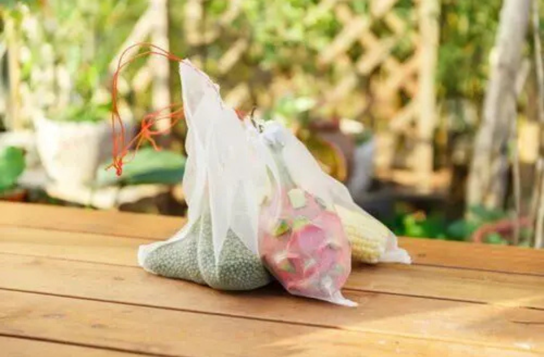 Sacos de Malha Respiráveis para Proteção de Frutas e Vegetais | Reutilizáveis