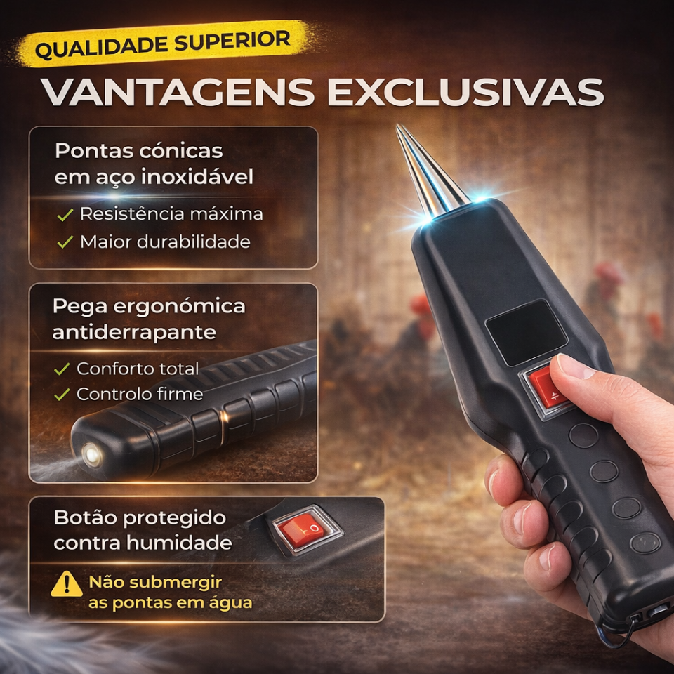 🐔 Depenador Elétrico Portátil — Frango Limpo em 60 Segundos