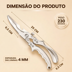 🎁 70% DE DESCONTO | Tesoura de aço premium importado da República Federal da Alemanha