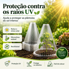 🌱 Cobertura Protetora para Plantas – Reutilizável e Fácil de Instalar