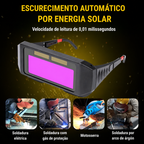 ÓCULOS DE SOLDADURA COM ESCURECIMENTO AUTOMÁTICO
