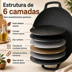 🔥 -70% OFF | Frigideira Antiaderente com Revestimento de Pedra Maifan