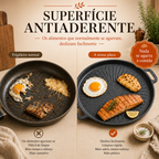 Frigideira Antiaderente de Pedra Maifan 6 Camadas – Todos os Tipos de Fogão (Indução, Gás e Vitrocerâmica)