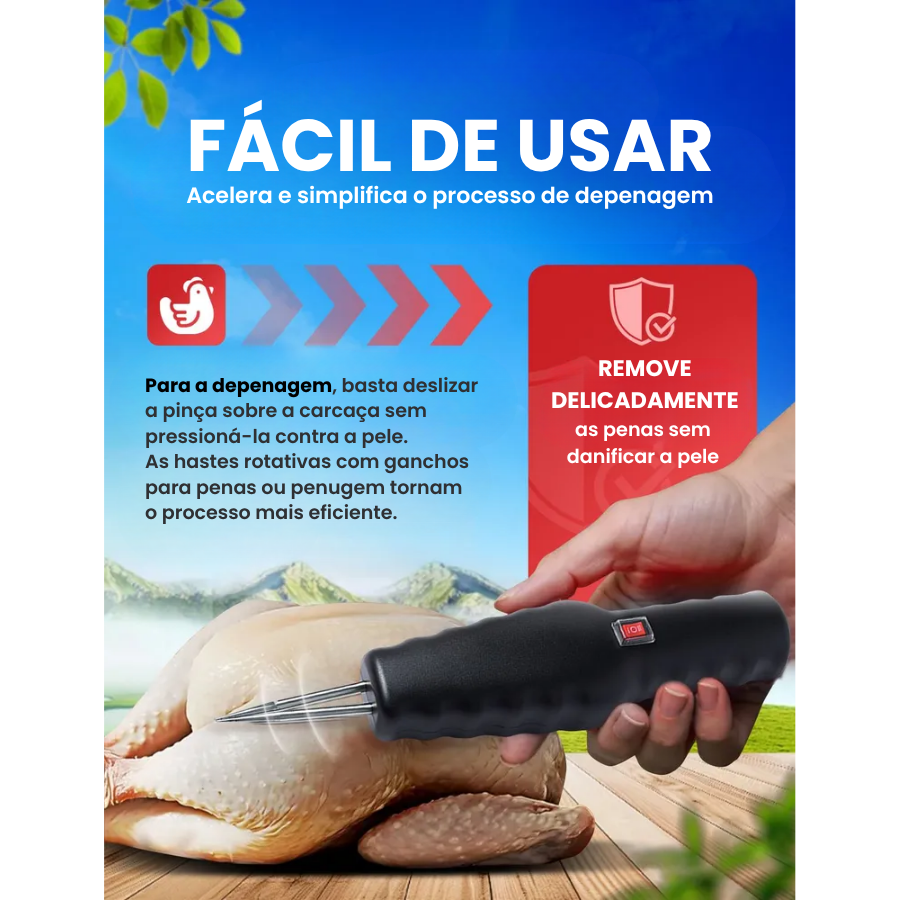 🇵🇹 Despenador Manual e Portátil com Carregador Rápido Incluso